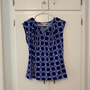 Blue Liz Claiborne blouse